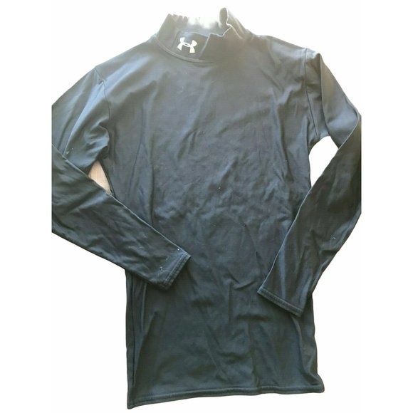 Under Armour Mock Turtleneck Long Sleeve Shirt S - Picture 1 of 5